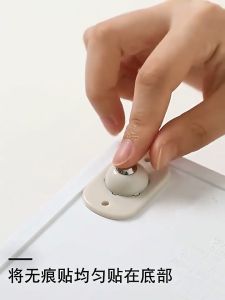 STAINLESS STEEL MINI SWIVEL WHEEL SELF ADHESIVE 360 DEGREE ROTATION WHEEL ROLLER FOR FURNITURE (4PCS/PACK)