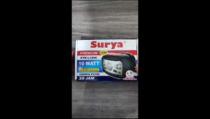 SENTER KEPALA LED SURYA SYH L105C - SENSOR GERAK - TAHAN LAMA - CHARGER USB