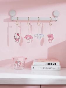 100% Authentic Sanrio Hello Kitty Kitchen Cleaning Sponge Cartoon Wood Pulp Cotton Sponge Scrub Bowl Sponge Blocks Dish Cloth Melody Scouring Pad Sponge Wipes Rag Cinnamoroll LFB310