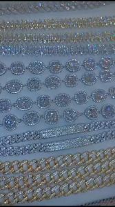 Drill Chain Diamond 1yard 91cm / Diamond Chain String per yard / Chain Diamond 91cm / Diamond String Diamond Cangkang Manik Manik Diamond Rantai / Diamond String Chain per yard 91cm