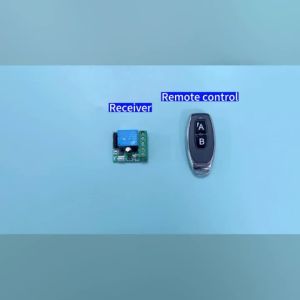 RF 433Mhz Universal Wireless Remote Control Switch DC 12V 10A Relay Receiver Module Transmitter Garage Door On Off Light Switch