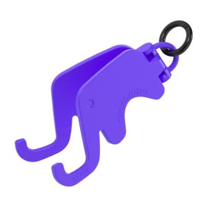 ที่วางโทรศัพท์มือถือแบบพับได้รูปช้างจิ๋ว 1 ชิ้น พวงกุญแจน่ารัก พกพาสะดวก ใช้เป็นขาตั้งโทรศัพท์บนโต๊ะได้ สำหรับ iPhone Samsung