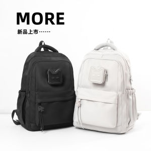 Flip Cover Large Capacity Business Travel Laptop Backpack Mens Commuter School Bag Double Shoulder Bag with Computer Compartment