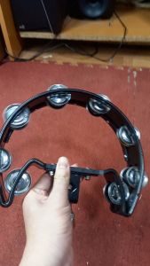 Trống lục lạc tambourine gắn trống jazz  lục lạc gõ. Phụ kiện trống jazz