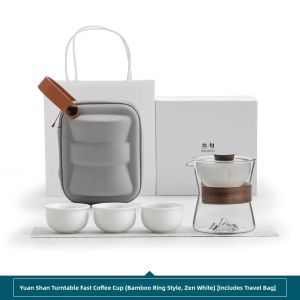 SANXUN | Travel Tea Set with Rotating Cups Lazy Tea Brewing Tool