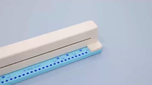 Portable Manual Hole Puncher for A4 Paper 30-Hole Spiral Binding Ideal for Students and Office Use