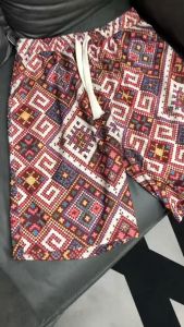 GZ Store กางเกงขาสั้นแฟชั่นน่ารัก สามารถสวมใส่ได้ทั้งชายหญิง ลวดลายสมัยใหม่ใส่สบาย QC-DK8016