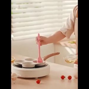 (Pengiriman cepat dikirim dari Jakarta)Pancake Egg Omelet Frying Pan / Panci Grill Steak Daging Cetakan Telur / Hamburger Maker Breakfast