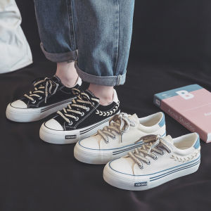 Azgalery SPT-46 / Sneakers Wanita Import Korea Shoes Fashion Style Kekinian Kasual Bahan Kanvas Sepatu Jalan Kuliah Kerja Kekinian / COD