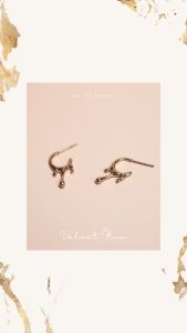 LILY & CANARY : VELVET FLOW Earrings ต่างหู