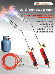 MONLEYTA | German Gas Spray Gun Liquid Gas Barbecue Pigs Foot Skin Roasting Flame Lamp Home Use Pork Roast Tool Monleyta X0530105444
