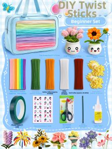 Feiyu | DIY Flower Bouquet Kit for Kids Gifts
