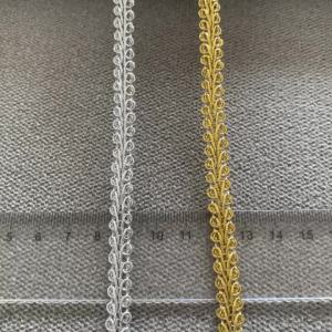5m/16.4ft Each pack 1.2cm wide Lace trims Webbing curve Satin Ribbons stage for dress bar hat Sewing Accessory DIY Decorations