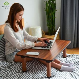 Foldable Study Table Low Height Simple Storage Design Dormitory Bedroom Small Desk Northeast Style Low Table Easy to Store
