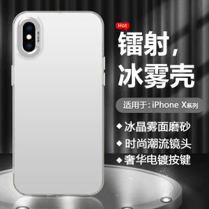 Metallic Finish iPhone XS Max XR Case Anti-Fingerprint Matte Surface Lens Protection Hard Shell for Apple XS Mobile Phone