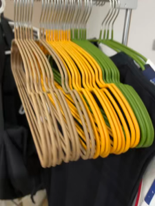 Tawii. Clothes Hanger Non Slip Resin Metal Hanger Thickened Wardrobe Organizer 50PCS Set Household
