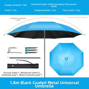 PATGEAR | Sun Protection Water Resistant Durable Multi-function Portable Fishing Umbrella