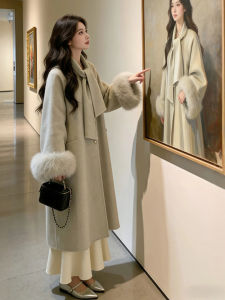 CHANGTONG | Korean Fashion Style Long Loose Wool Coat