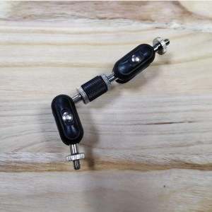 Universal 360 Degree Rotating Phone Holder Clip-On Camera Bracket Pea Pod Tripod Accessory Durable ABS Plastic Metal Clamp