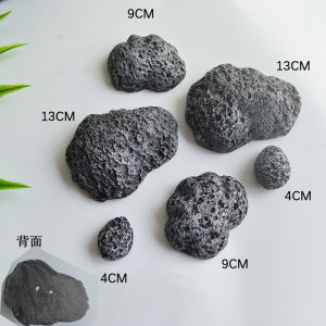 Yellow Foam Stones Artificial Beach Scenery Lichens Indoor Display Decorations Light Weight Potted Plant Rock Garden Ornaments