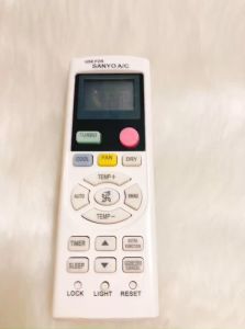 Remote Máy Lạnh SANYO - Điều Khiển Điều Hòa SANYO Tặng Kèm Pin
