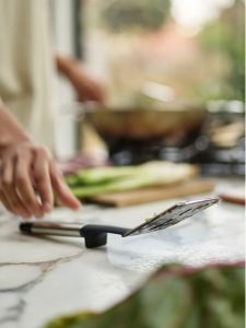 Joseph Joseph Stainless Steel Silicone Spatula Cooking Utensil Home Use Stir-Fry Pan Fry Pot Protecting Kitchen Tool Multi-use Spatula