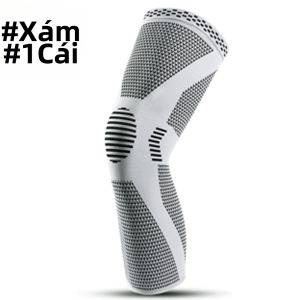 1/2 Chiếc Ống Bóp Chân Toàn Bộ Cho Nam & Nữ Bảo Vệ Đầu Gối Thể Thao Giảm Viêm Khớp Dài Giữ Ấm Chân Cho Bóng Rổ Đi Xe Đạp