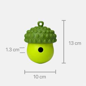*SG Ready Stock* Pinecone Detachable Dog Toys Leaking Food Ball Treat Dispensing Silicone Interactive