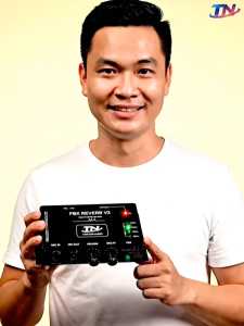 Hộp Chống Hú Reverb V3 Tâm Nam | Bộ Chống Hú Mic Đa Năng V3 - Mạch Rời & Hộp Nhôm 2026 - Cắt Rít 99%