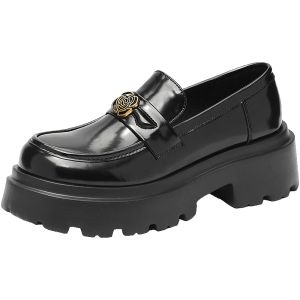 Agsdon | One-step Wearing Thick Sole Height-increasing Loafers