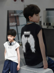 zosee | Cotton Sleeveless T-Shirt for Boys