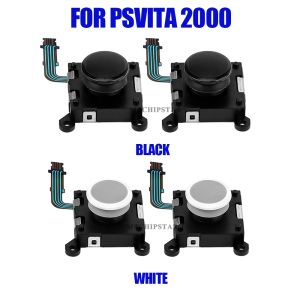 Black White Oem New For PSV 2000 JoyCon Controller 3D Analog Joystick For PSV 2000 Replacement Rocker Thumbstick Rocker Module