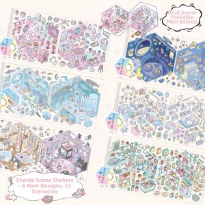 Shanle | DIY Stress Relief Aquarium 3D Decoration Stickers
