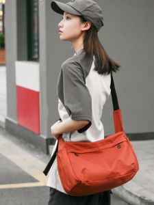 Waterproof Nylon Cloth Dumpling Bag Mens and Womens Same Style Crossbody Bag Minimalist Sports Style Large Capacity Casual Shoulder Tote Bag