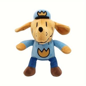 Adorable Detective Dog Plush Toy - Soft Cuddly and Huggable Companion - Perfect Unique Gift for Christmas Birthday and Special Occasions