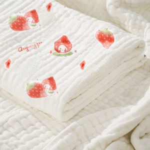 DAERDUOZIWANGZI | Khăn Tắm Cho Bé Cotton Siêu Mềm