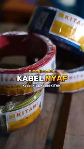 KITANI - NYAF 10 mm² - 100 Meter - Kabel Tembaga Serabut