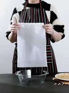 FR-C1207 Saringan Kain Peras Serbaguna / Kain Saringan Susu Kedelai Transparan / Filter Mesh Kain