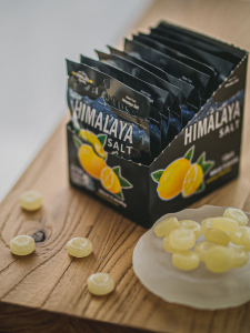 Malaysia Bigama Salt And Sweet Lemon Mint Candy Hard Candy Bagged Sea Salt Green Lemon Hard Candy Traditional Snacks