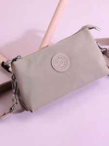 กระเป๋าใส่โทรศัพท์มือถือแบบลำลอง Oxford Cloth กระเป๋าสะพายข้างแบบสะพายข้างแบบซิป กระเป๋านักเรียนขนาดเล็ก กระเป๋าผ้าไนลอนสไตล์เกาหลี