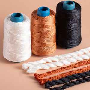 Amoki【Ready in Stock】 Sewing Threads 300m Durable Nylon Leather Sewing Thread for Craft Repair Shoes Hand Stitching Tool