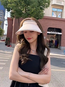 Womens Foldable Sun Hat UV Protection Hat With Large Brim Cycling Sports Leisure Sun Hat Topi Matahari