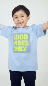 Forest Kids Boys Premium Cotton Interlock Round Neck Graphic T-Shirt | Baju T-Shirt Budak Lelaki - FK20219