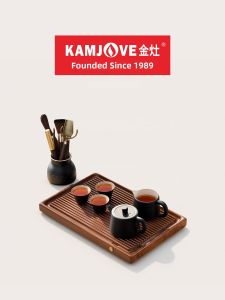 Kamjove | Luxury Bamboo Tea Set for Home Use
