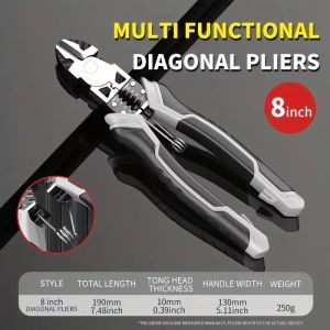 Multifunctional Universal Diagonal Pliers Needle Nose Pliers Hardware Tools Universal Wire Cutters Electrician Hand Tool