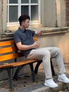 Dark Gray Short Sleeve Men's Polo Shirt: A Stylish & Comfortable Summer Essential