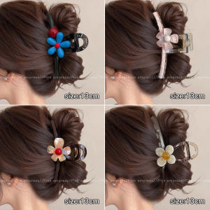 PINK EMPRESS | Elegant Large Hair Clip For Voluminous Hair
