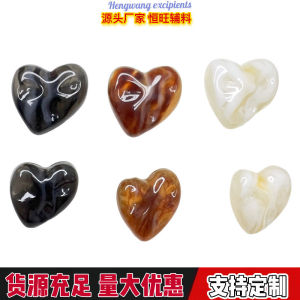 Áo Khoác Len Cardigan Hở Hình Trái Tim Cao Cấp Trang Trí Nút Thời Trang Phong Cách Nước Hoa Da Áo Khoác Ngoài DIY