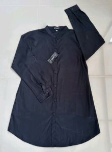 TUNIK HARA HITAM KATUN