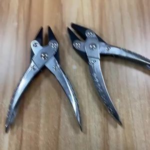 1PC Kìm Hàm Song Song Bằng Thép Carbon Chính Xác Dùng Được Cho Cả Hai Tay Dùng Để Làm Đồ Trang Sức Quấn Dây Và Gia Công Kim Loại